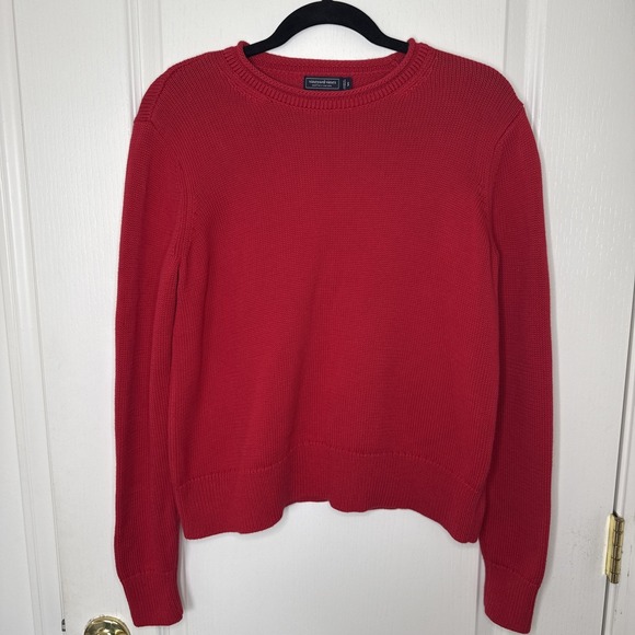 Vineyard Vines Sweaters - Vineyard Vines Red Small Preppy Classic Crew Neck Sweater